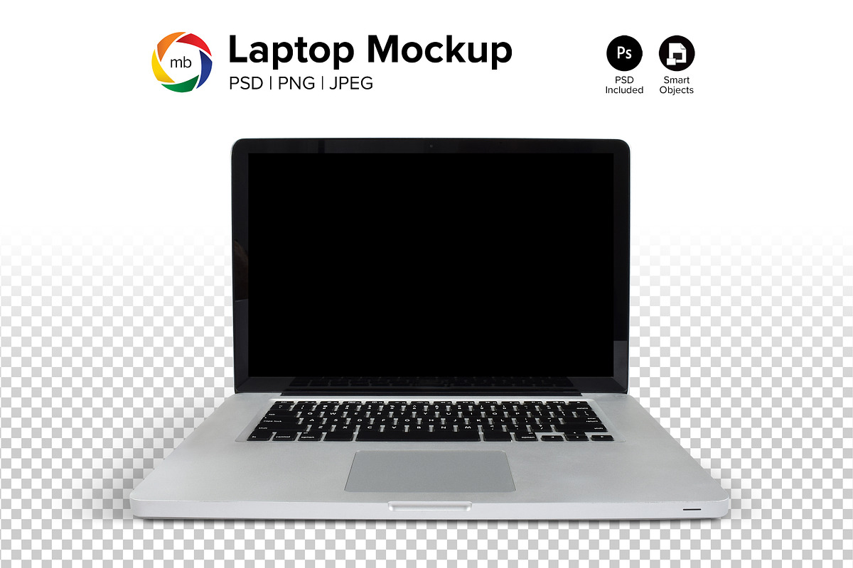 Computer Mockup - PSD, PNG & JPG, a Books & Magazine Mockup by MelissaBMockups (Photo 1 of 8)