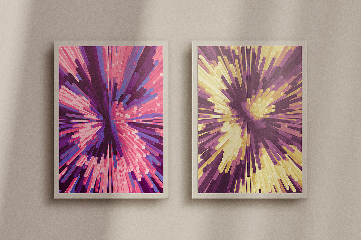 Extrude Background Effect, a Texture Graphic by Milka (Photo 2 of 7)