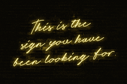 Night Light: The Neon Script Fonts, a Script Font by Wingsart Studio (Thumbnail 2 of 11)