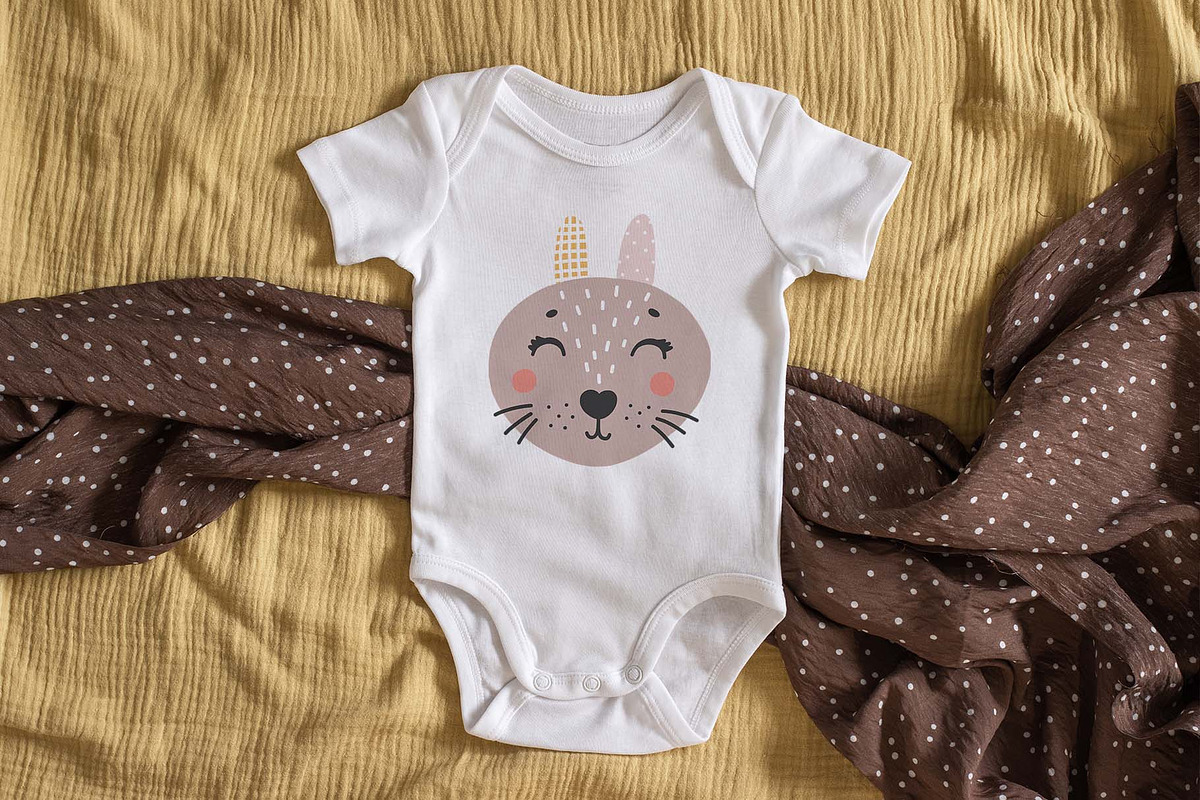 Baby Onesie Flat Lay Mockup Set, a Shirt Mockup by Neutral Mockups (Photo 4 of 5)