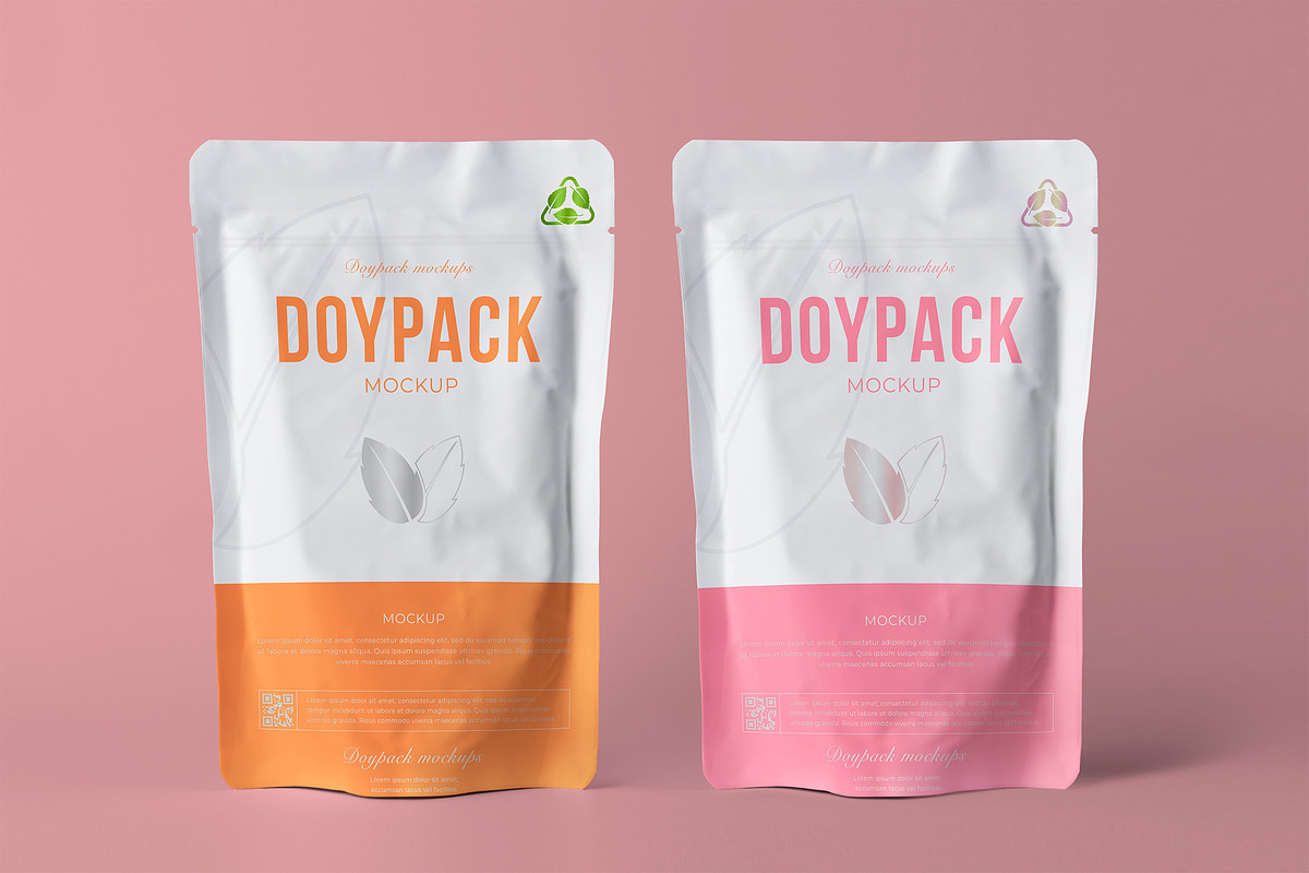 Doypack Packaging Mockup, a Packaging Mockup by Graphicnugget (Photo 1 of 7)