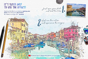 Urban Sketch PS Action, an Action Add-On by IndWorks Design (Thumbnail 3 of 9)