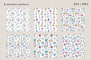 Chemistry Hand drawn Doodle Set, an Education Illustration by KathrineWatercolor (Thumbnail 4 of 6)