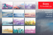 Watercolor Ombre Collection, a Texture Illustration by NadyaKo (Thumbnail 2 of 3)