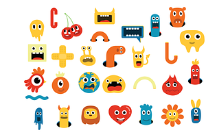 Cartoon Character Vector Collection