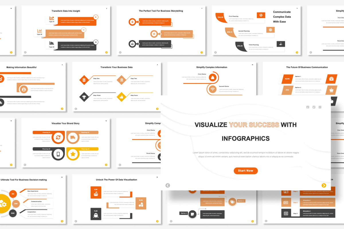 List Infographic Keynote, a Presentation Template by Antstheme (Photo 2 of 3)
