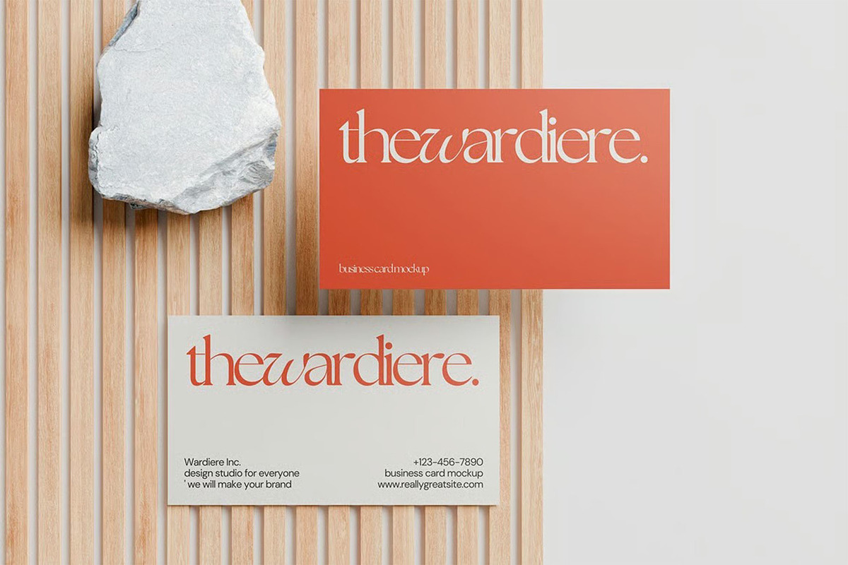 Business Card Mockup, an Advertising Mockup by zippypixelstudio (Photo 6 of 8)