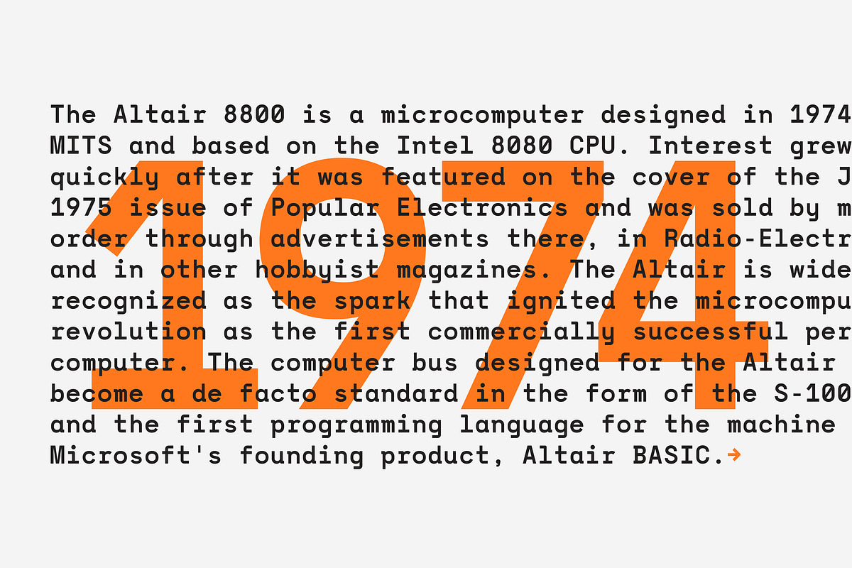 Monograf Font, a Sans Serif Font by Dopestype (Photo 8 of 15)