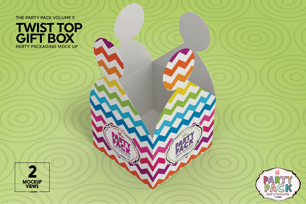 Vol.5 Party Packaging MockUps, a Cups & Container Mockup by INCDesign (Photo 3 of 19)