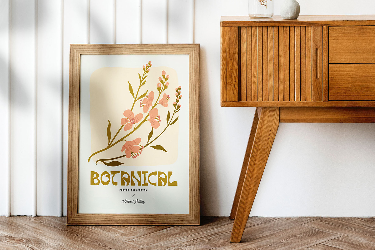 Groovy Floral | Poster Builder, an Object Graphic by KetteCreate (Photo 2 of 15)