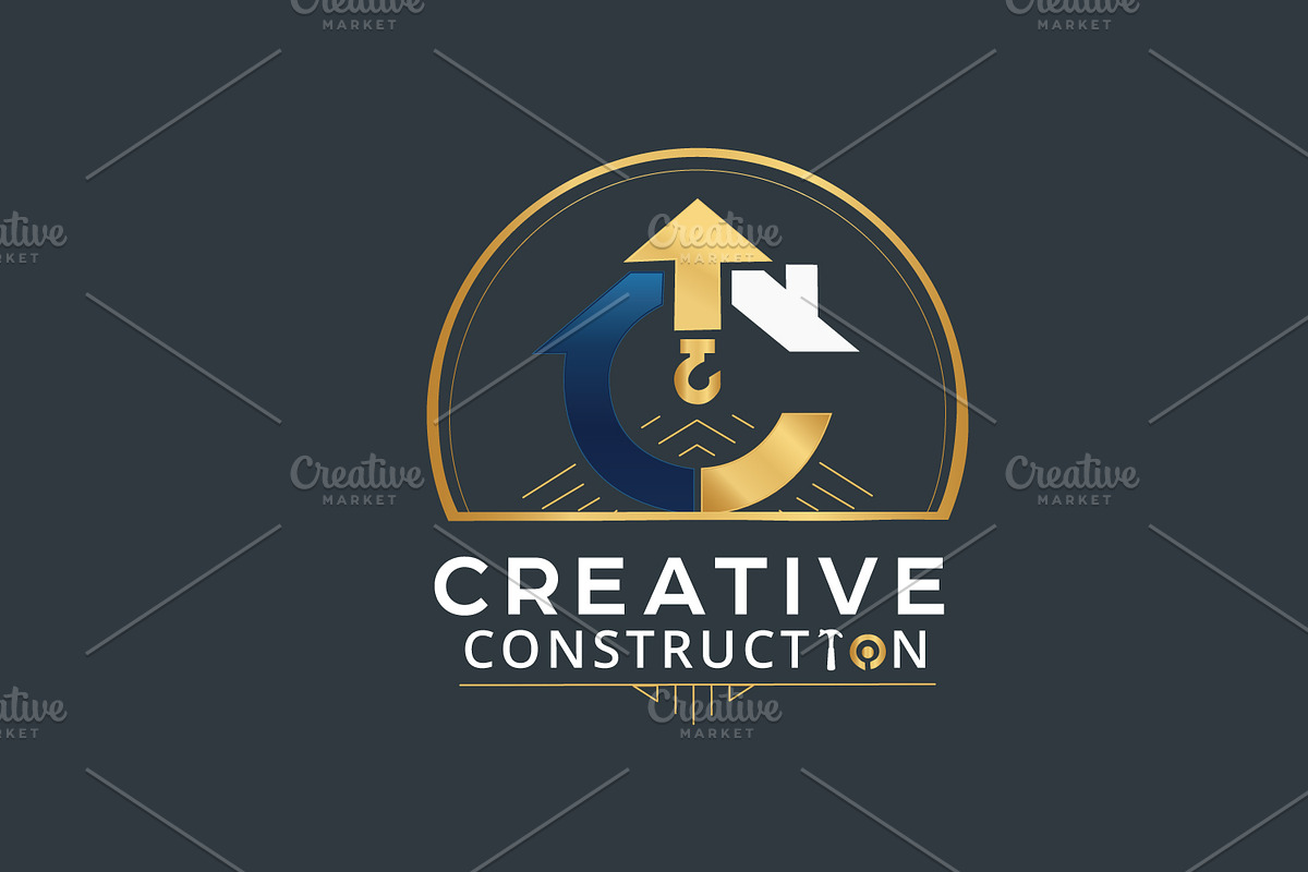 Professional Construction Brand Logo, a Branding & Logo Template by FusionadCreates (Photo 3 of 6)
