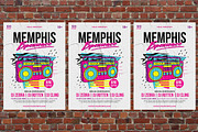 Memphis Experience, a Flyer Template by Aiyari Graphic (Thumbnail 3 of 3)