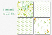 Watercolor floral elements, an Illustration by Lina_Lisichka (Thumbnail 5 of 5)