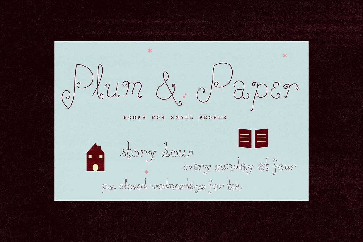 Honeylark Whimsical Curly Font, a Handwritten Font by PeachCreme (Photo 4 of 13)