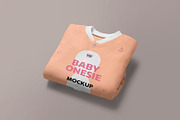 Baby Onesie Mockup, a Product Mockup by MockupCraft (Thumbnail 6 of 7)