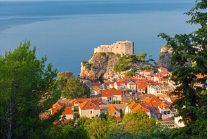 Fort Lovrijenac and Red Roofs, an Architecture Photo by kavalenkava