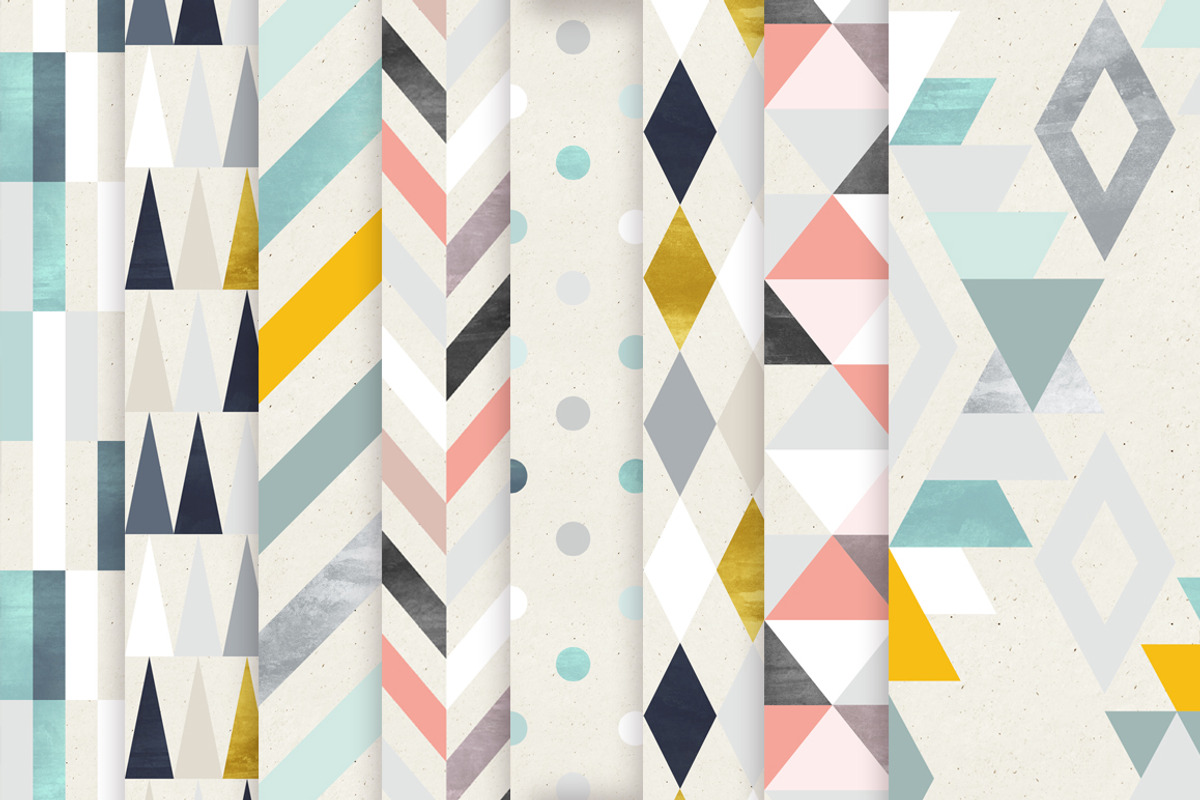 Geometric Pattern Collection, a Pattern Graphic by Irtsya (Photo 4 of 6)