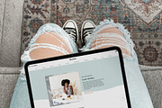 Kenzie Wix Website Template, a Wix Template by Girl Boss From Home (Thumbnail 6 of 6)