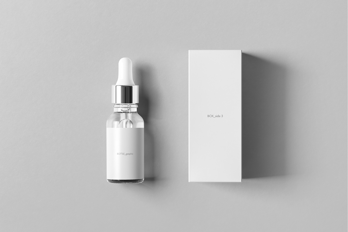 Dropper Bottle Mock-up 2, a Packaging Mockup by BLISS DESIGN (Photo 4 of 6)