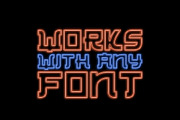 Neon Text Layer Style, a Layer Style Add-On by dbdslondon (Thumbnail 3 of 5)