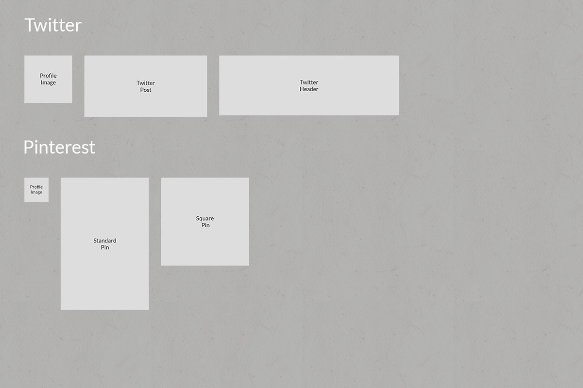 Social Media Cheat Sheet, a Social Media Template by Web Donut (Photo 5 of 7)