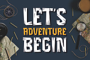 Roughty - Decorative Playful Font, a Handwritten Font by Imoodev (Thumbnail 3 of 4)