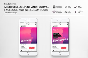 Mindfulness Social Media Pack