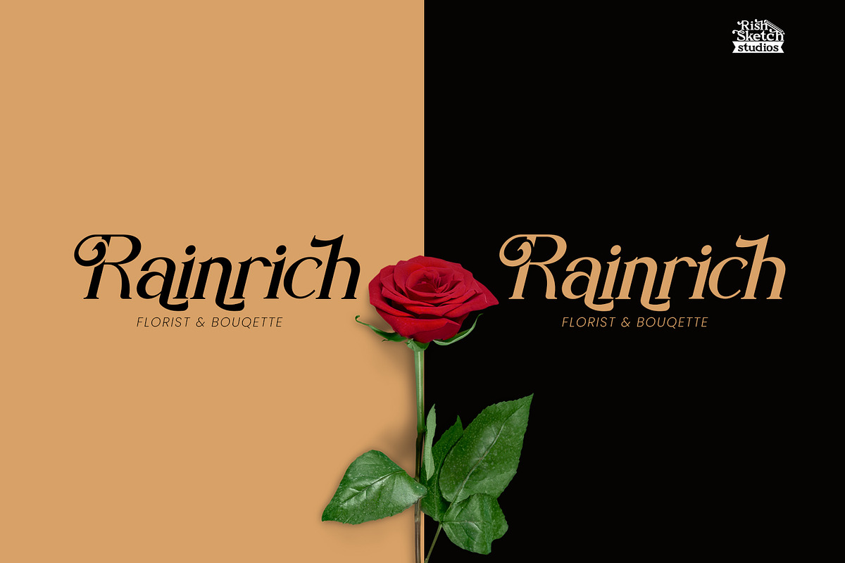 Danderain, a Serif Font by Rishsketch (Photo 3 of 13)