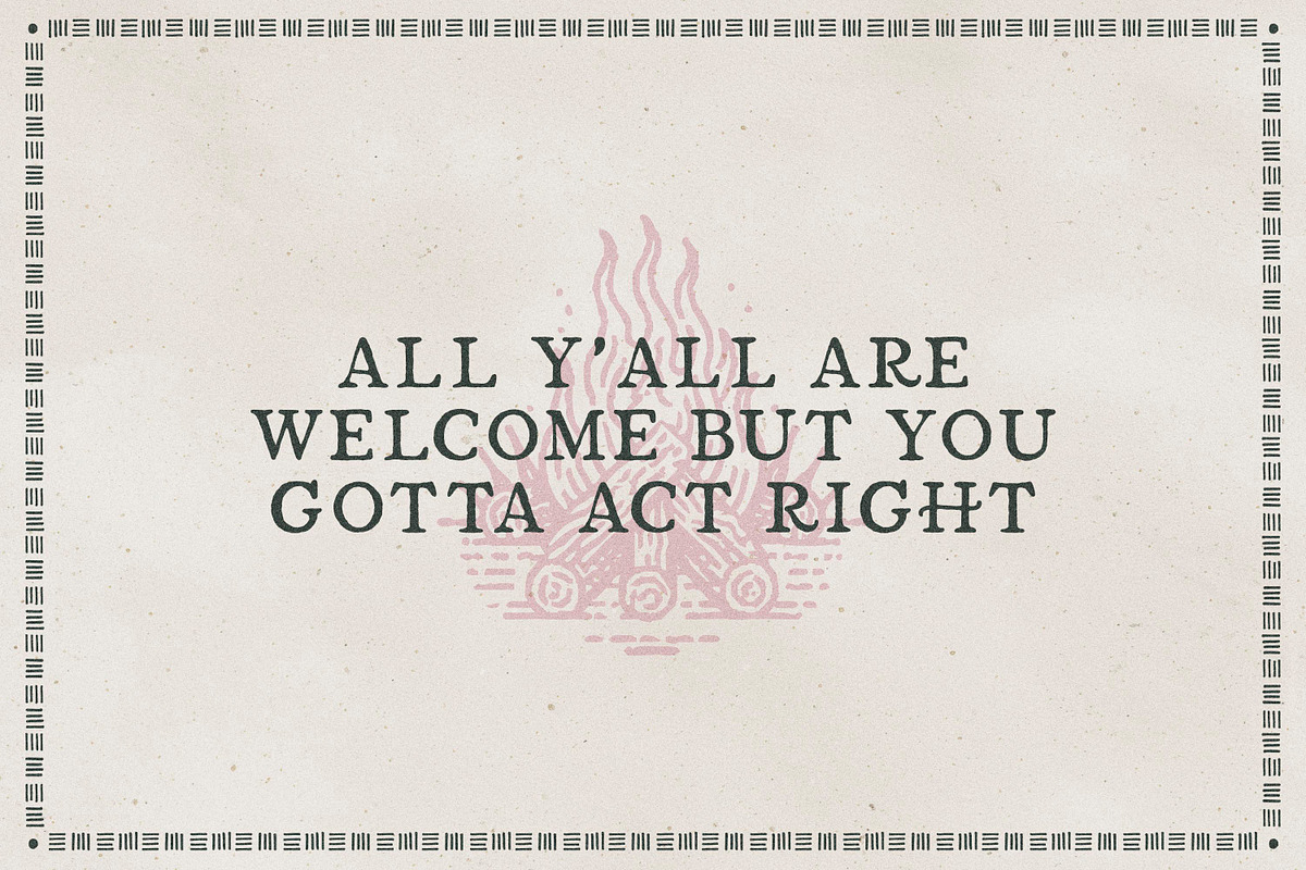 Panhandle Vintage Serif, a Serif Font by Callie Rian & Co. (Photo 9 of 14)