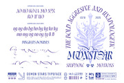 Demon Stars Typeface, a Blackletter Font by alit design (Thumbnail 15 of 20)