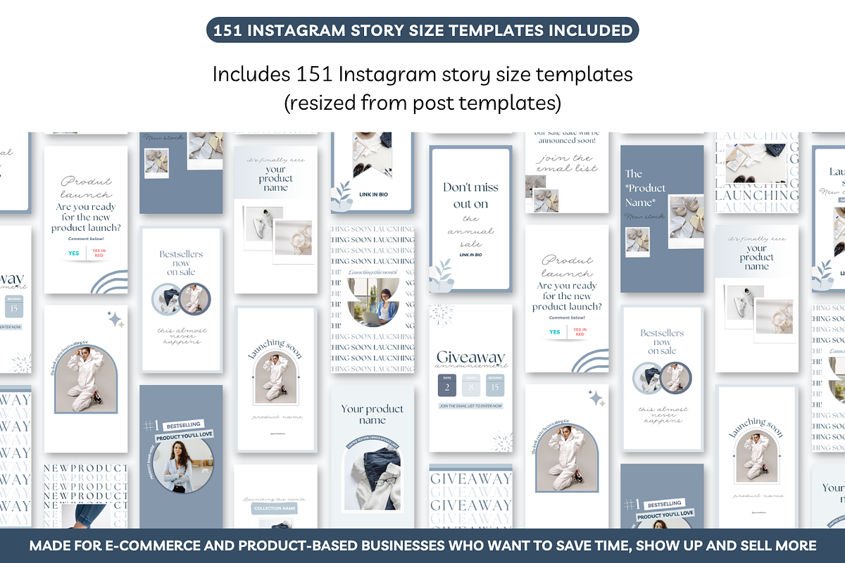 E-commerce shop Instagram Canva post, a Social Media Template by Cate Creates (Photo 10 of 10)