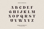 Broken - Bold Serif Font, a Serif Font by Cruzine (Thumbnail 7 of 11)
