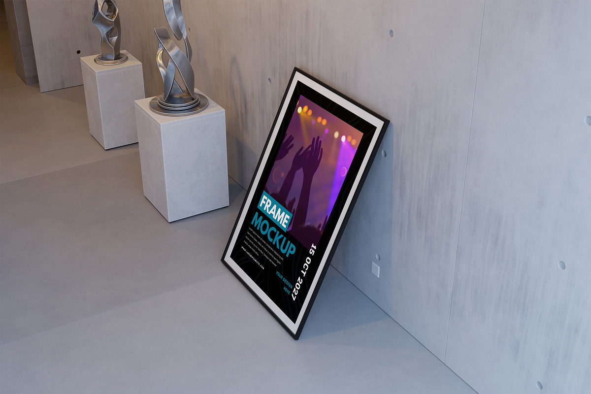 Photo Frame Mockup, an Advertising Mockup by Hazzpro_Std (Photo 5 of 5)