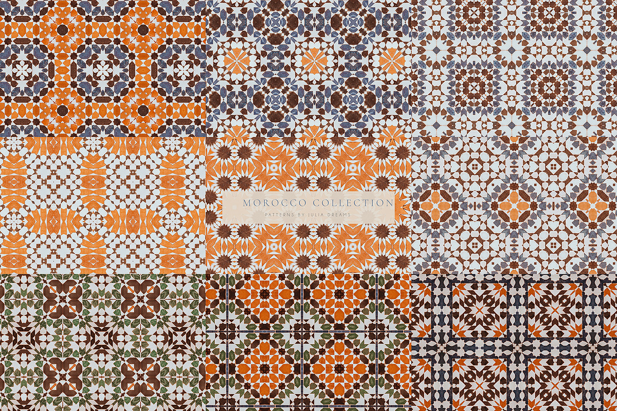 Moroccan 65 Patterns and 65 Tiles, a Pattern Graphic by Julia Dreams (Photo 5 of 15)