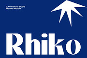 Rhiko — Ultra Bold Modern Serif Font, a Serif Font by Claymoon Lab (Thumbnail 1 of 7)