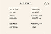 Lune Skin | Brand Guidelines, a Presentation Template by ChicGraphix (Thumbnail 9 of 11)