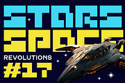 Pixbit - A Geometric Display Pixel, a Sans Serif Font by Marvadesign (Thumbnail 3 of 7)