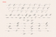 Adora Morgutten - Ink Calligraphy, a Script Font by Myn Type (Thumbnail 17 of 18)