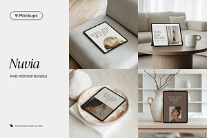 9 iPad Mockup Bundle, an iPad Mockup by Wildfield Studio