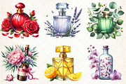 Watercolor Perfume Clipart, an Illustration by Libby Wishes (Thumbnail 7 of 7)