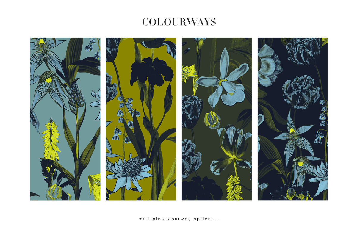 Nocturne luxury Prints & Motifs, a Pattern Graphic by TSTUDIO (Photo 4 of 10)
