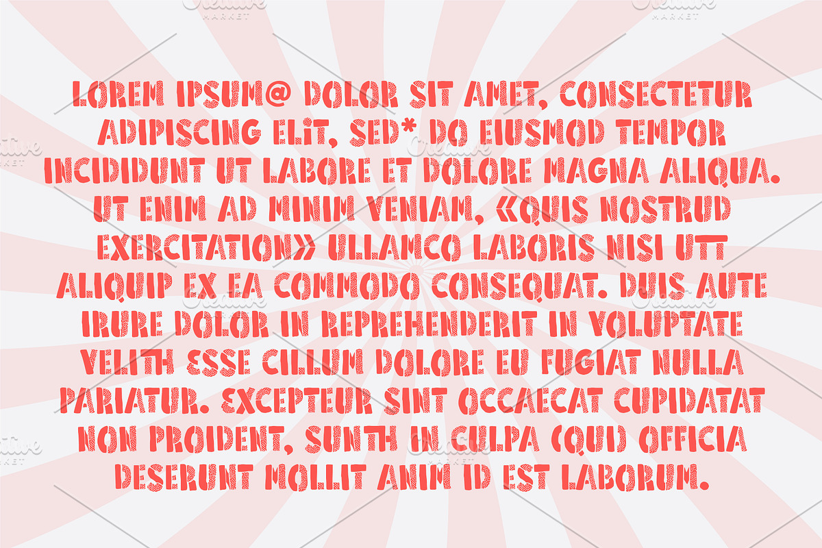 Dotted Font, a Sans Serif Font by Moloko88 (Photo 6 of 6)