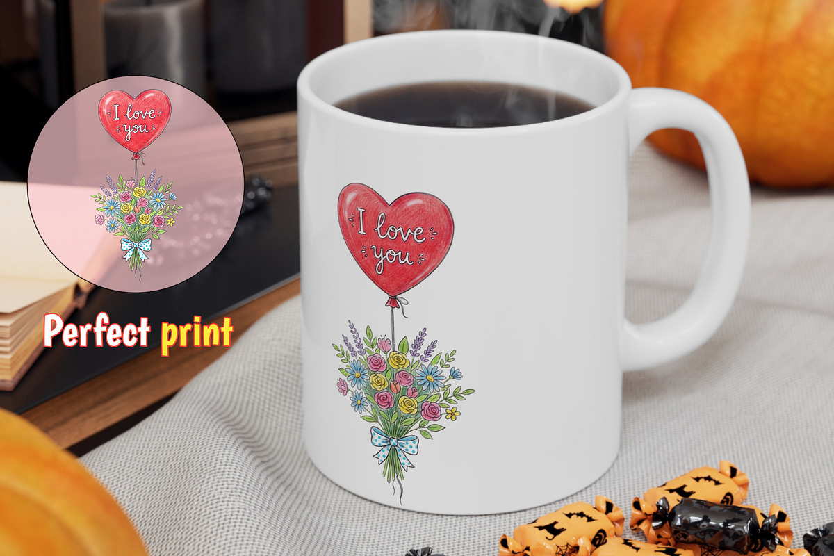 Valentine’s Day Clipart Bundle., an Illustration by Print Haven (Photo 3 of 7)