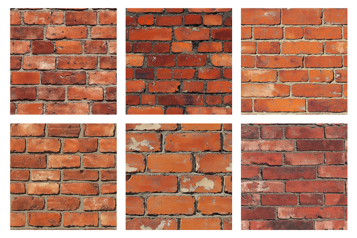 Brick Wall Textures Digital Paper, a Texture Graphic by Dream Creation (Photo 4 of 5)