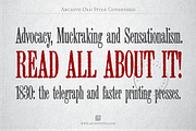 Archive Old Style Cond, a Serif Font by Archive Type Fonts (Thumbnail 2 of 3)