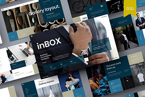 Inbox - Business Google Slide, a Presentation Template by Dens Creative Studio