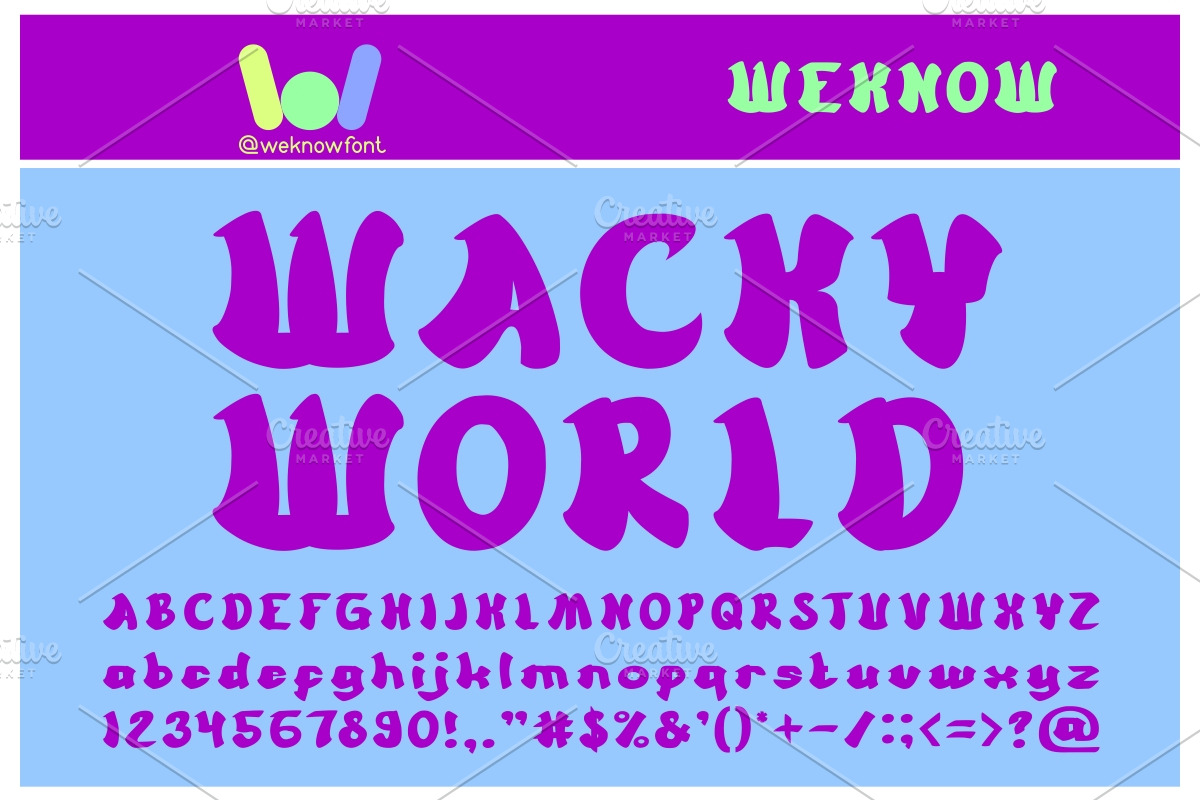 cartoon font, a Font by weknow (Photo 5 of 5)