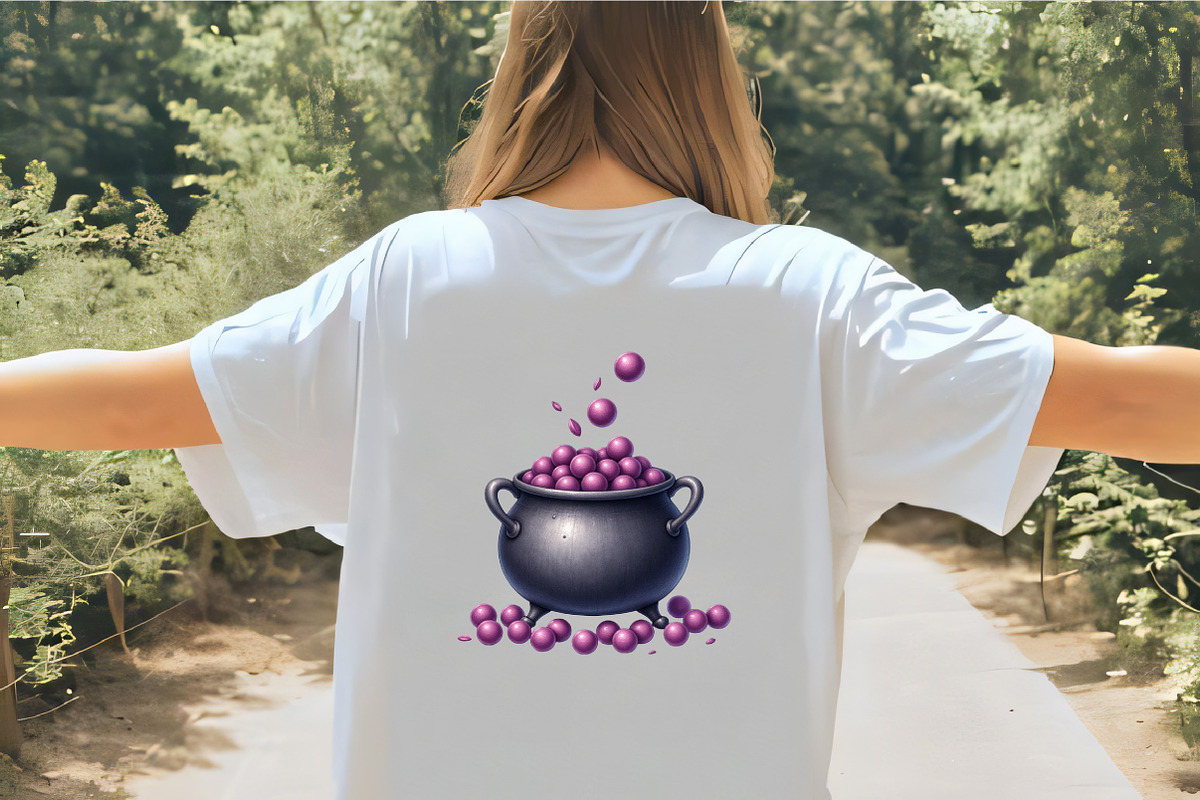 Purple Halloween Sublimation Clipart, an Illustration by CrexoraLab (Photo 5 of 5)