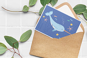Cute narwhal or unicorn fish, an Animal Illustration by Good Studio (Thumbnail 2 of 3)