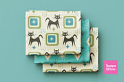 Atomic Cats and Starbursts Patterns, a Pattern Graphic by Yasmine Patterns (Thumbnail 3 of 8)